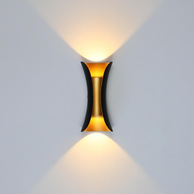 Contemporary Steel Outdoor Wall Light