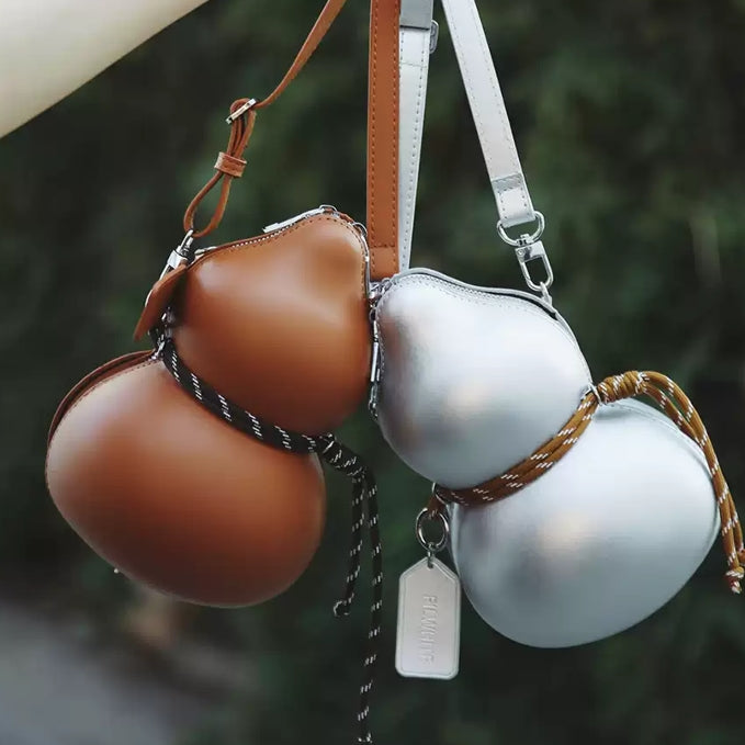 Fashionable Round Crossbody Handbag