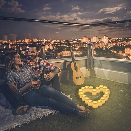 Warm LED Candle Set for Home Ambiance