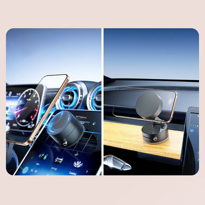 Strong Magnetic Phone Holder with Vacuum Suction