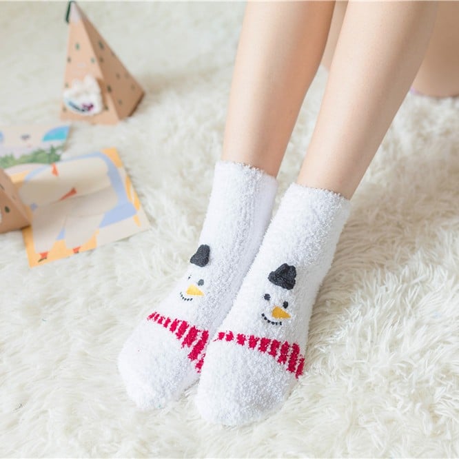 Cozy Christmas Socks Gift Set