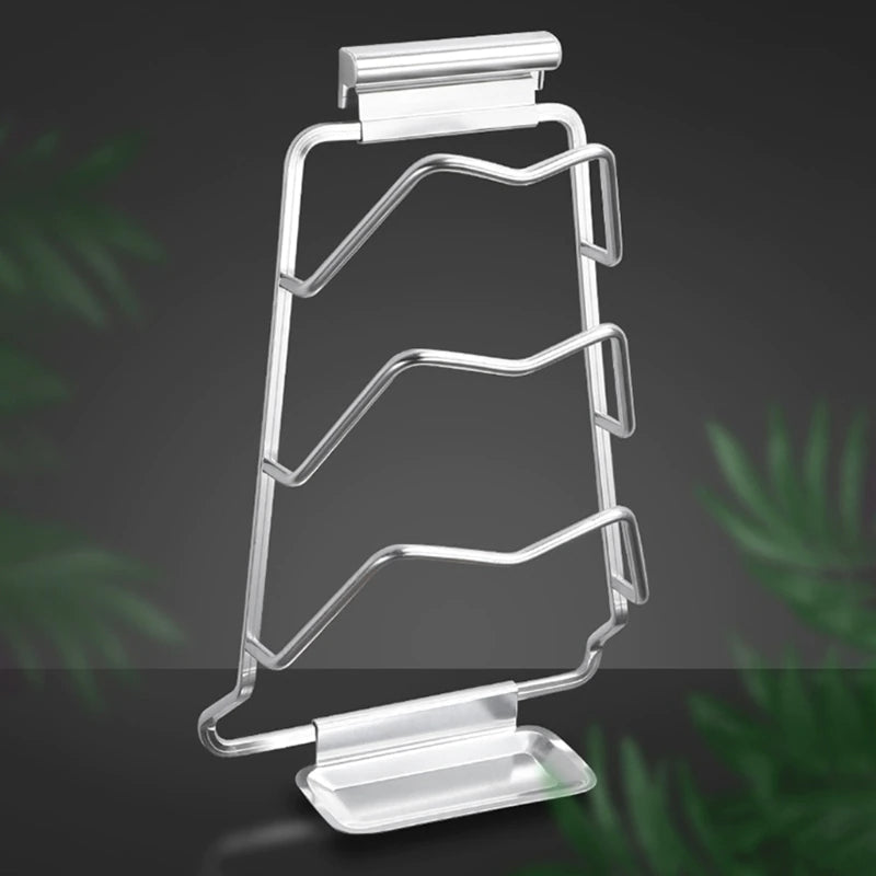 Heavy Duty Kitchen Pot Lid Storage Rack