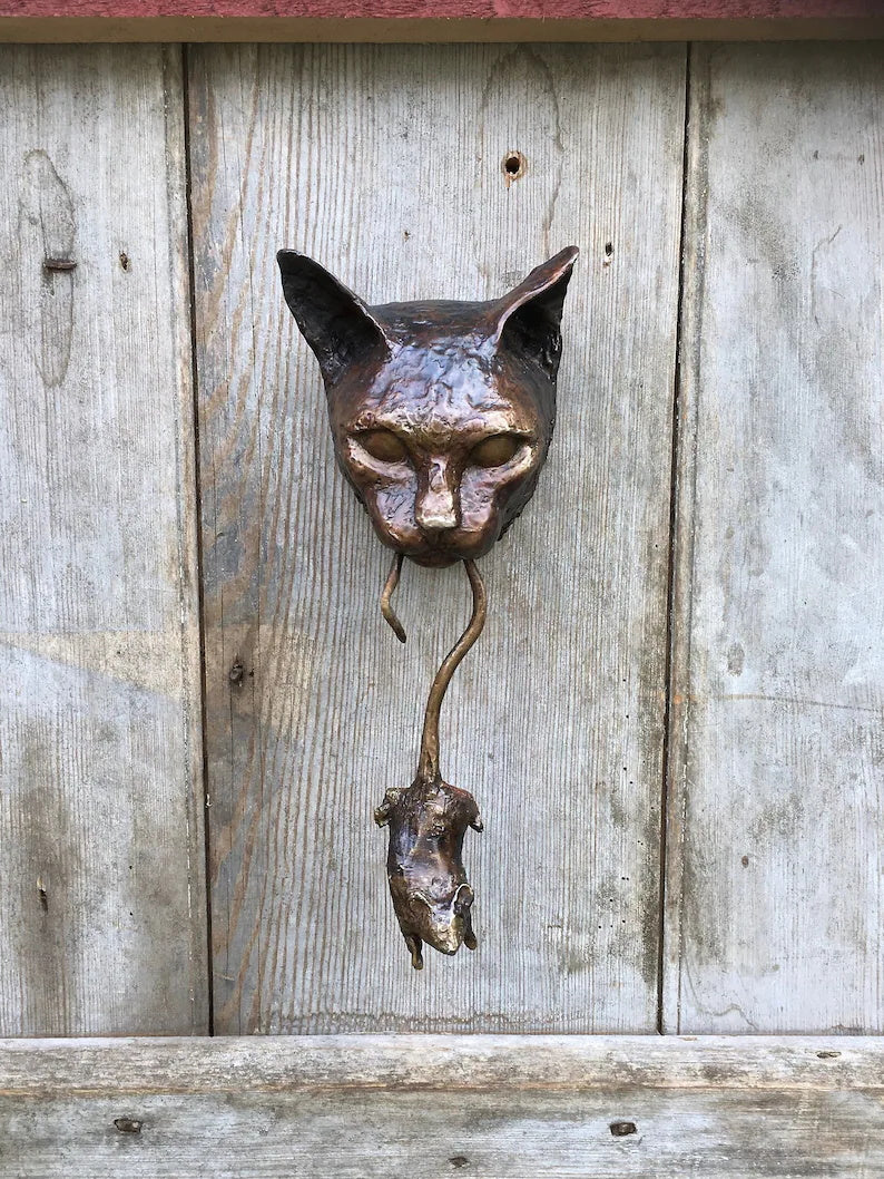 Fun Feline Door Knocker