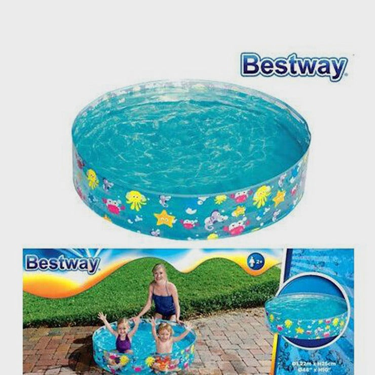 Fun Ocean Play Pool with Sea Animal Toys