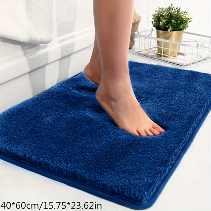 Luxury Plush Bathroom Mat - Ultra Soft Non Slip Bathmat