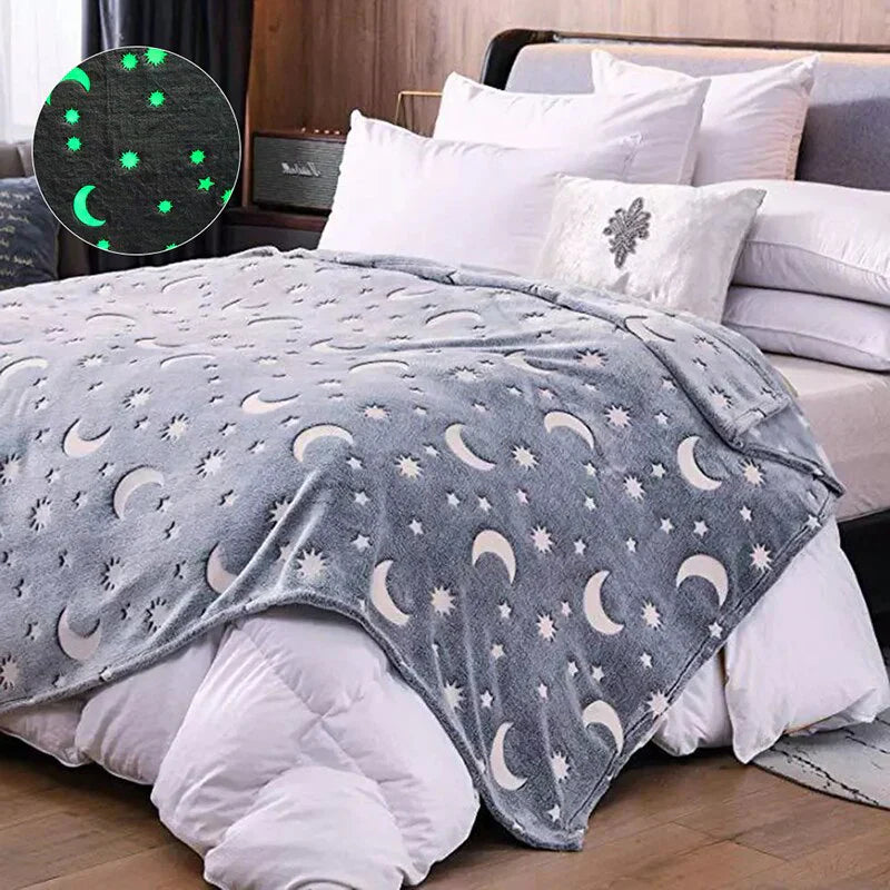Cozy Glow Throw Blanket – Plush & Warm