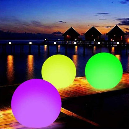 Colorful LED Water Globe Night Light