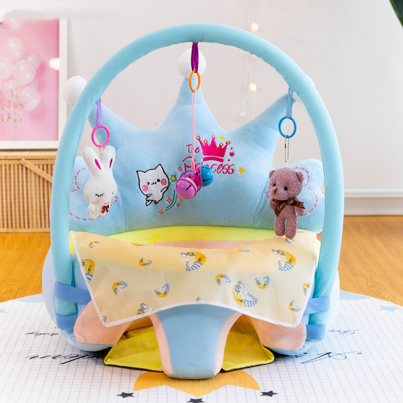 Baby Support Chair with Toy Arch - Soft Sitting Aid