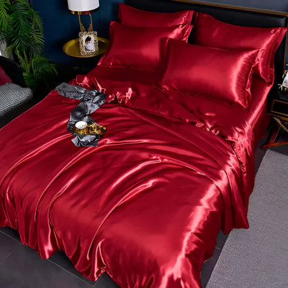 Luxury Soft Silk Bed Sheets Set