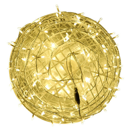 Colorful LED Solar Powered Garden Pendant Light