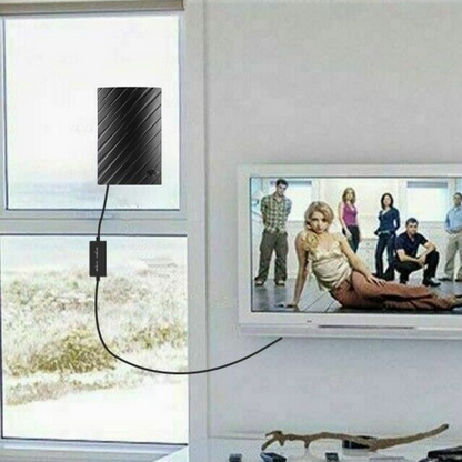 Ultra HD Indoor TV Antenna 4K Long Range 600 Mile Reception
