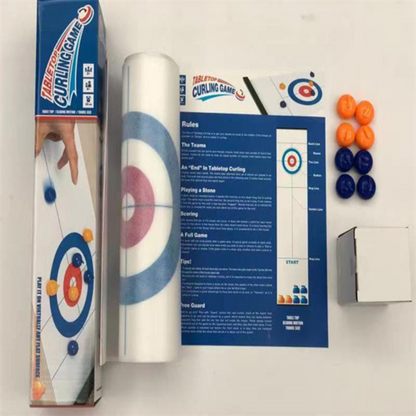 Fun Mini Curling Table Game