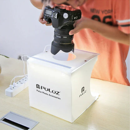 Portable Compact LED Light Box for Professional Product Photos