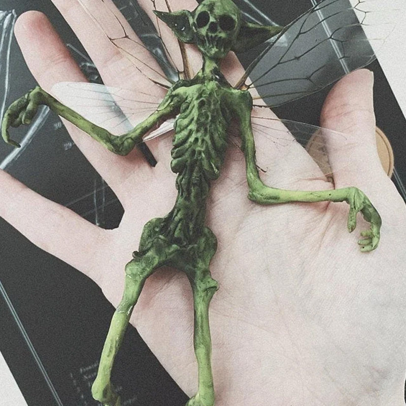 Unique Taxidermy Fairy Art Display