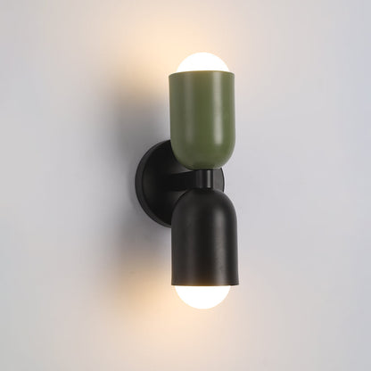 Minimalist White Wall Light Fixture