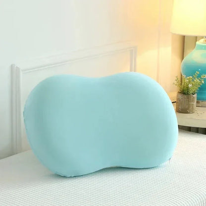 Contoured Comfort Pillow with Plush Design