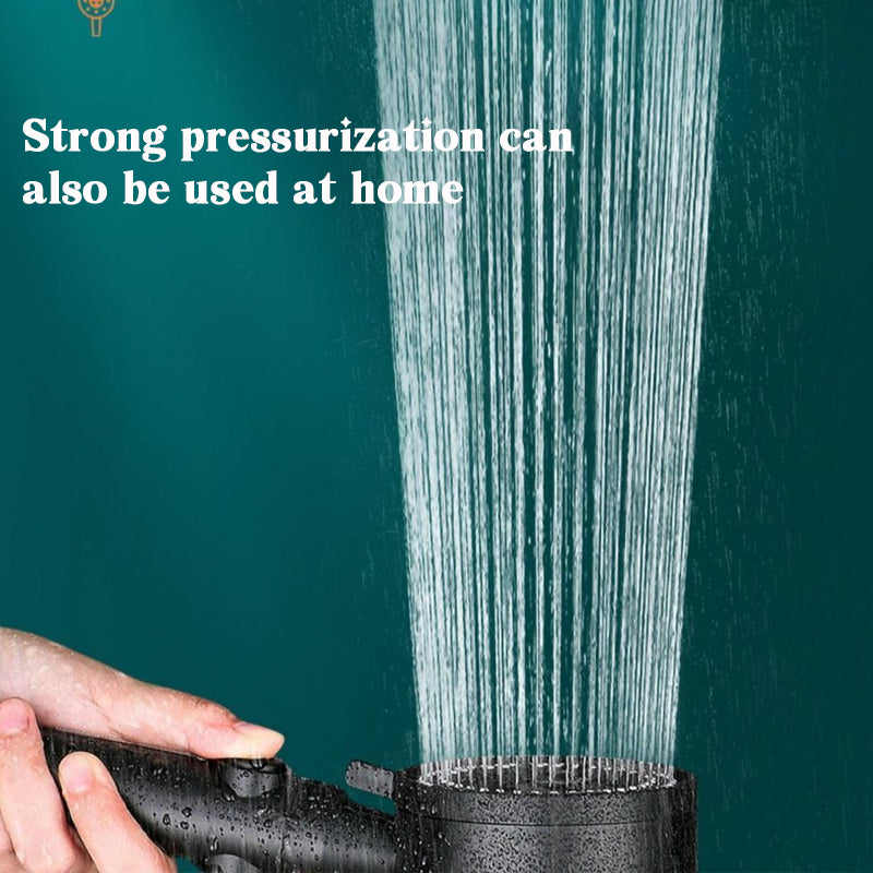 Powerful 3-Setting Shower Head with Massage Jets
