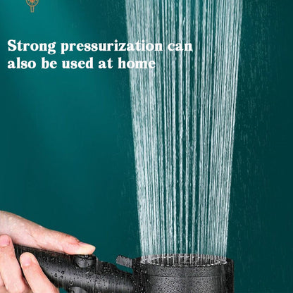 Powerful 3-Setting Shower Head with Massage Jets