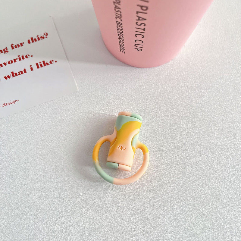 Flexible Dual USB Cable Protector