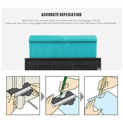 Precise Curve Copying Tool Gauge
