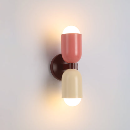 Minimalist White Wall Light Fixture