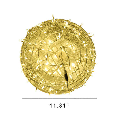 Colorful LED Solar Powered Garden Pendant Light