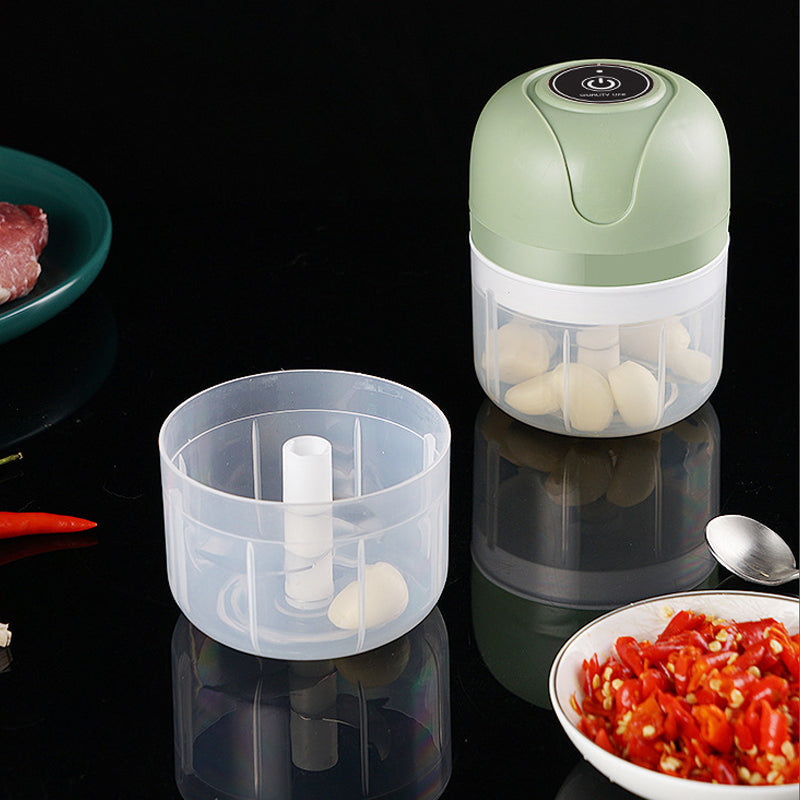 Compact Automatic Garlic Crusher Grinder
