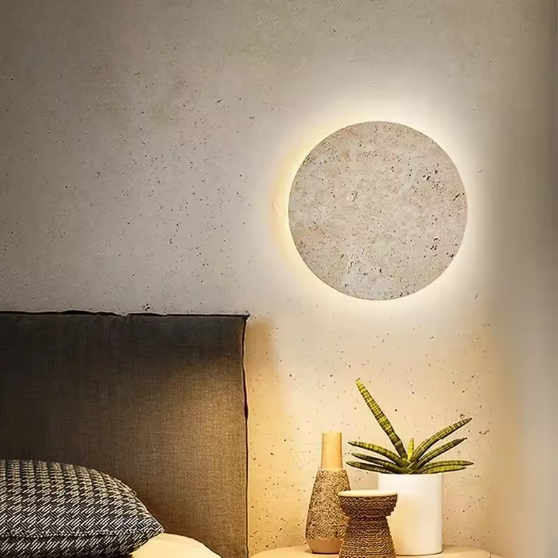 Rustic Stone LED Wall Lamp - Yeezlab
