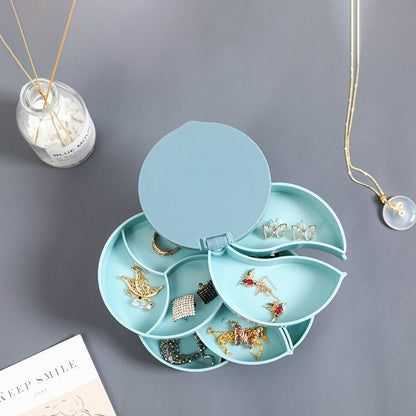 Luxury Rotating Jewelry Storage Case