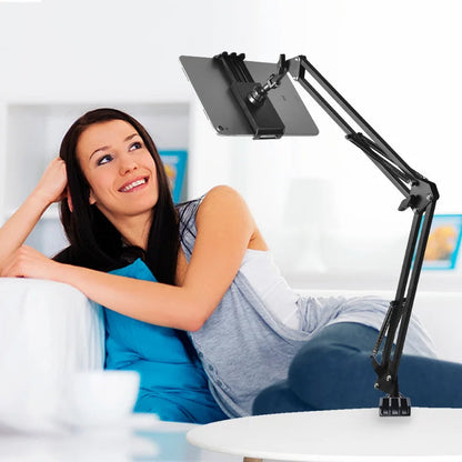 Portable Tablet Stand - Adjustable 360° Rotating Holder