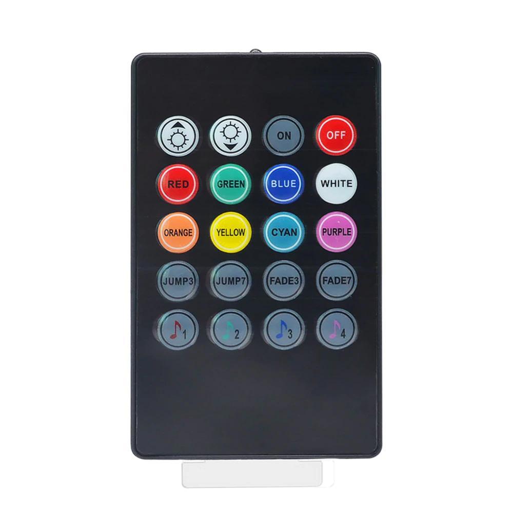 Colorful Car LED Strip Light with Remote Control