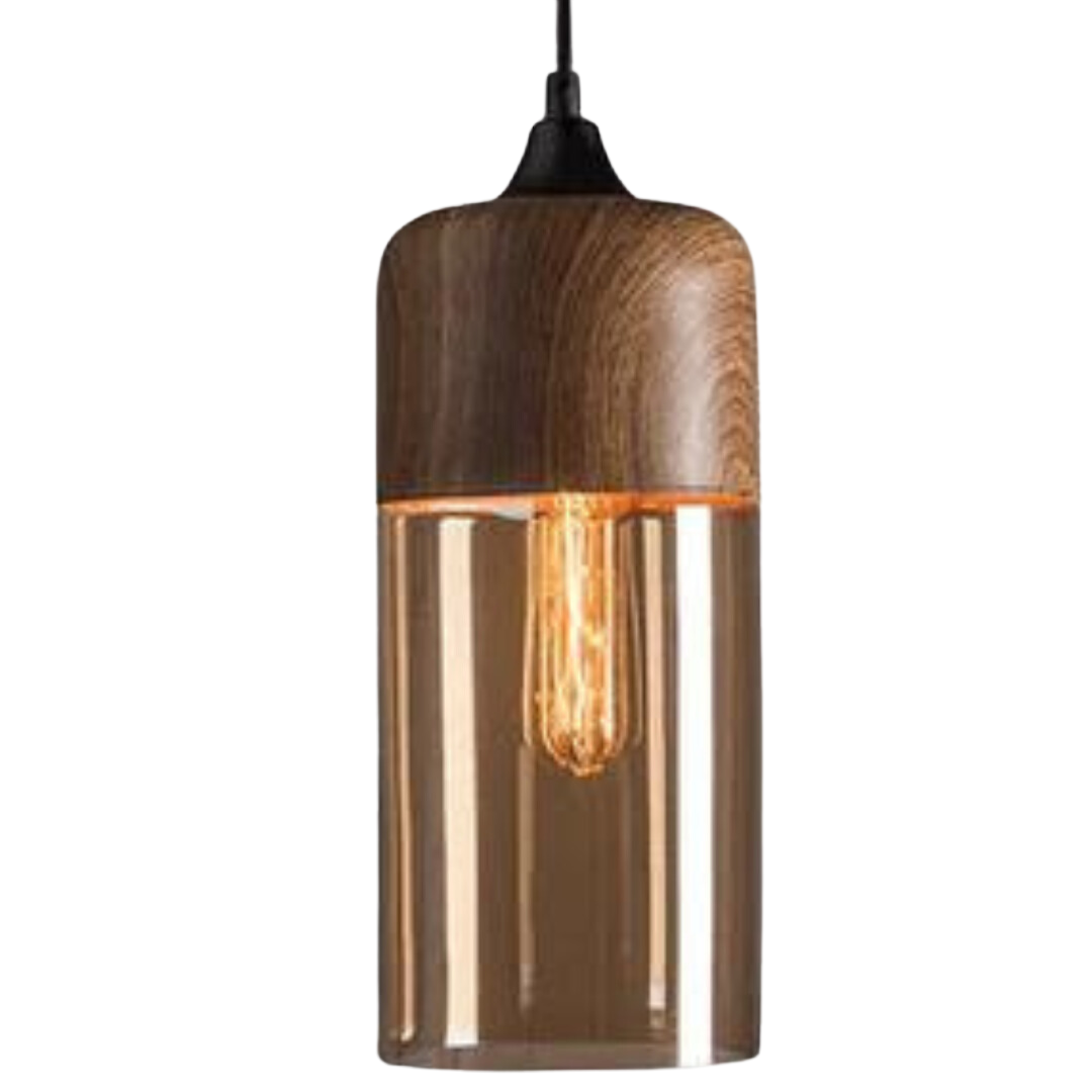 Modern Wooden Pendant Light NordLuna
