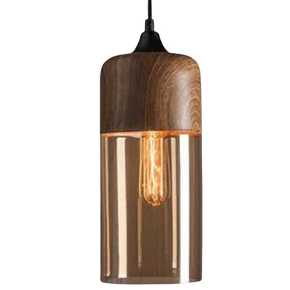 Modern Wooden Pendant Light NordLuna