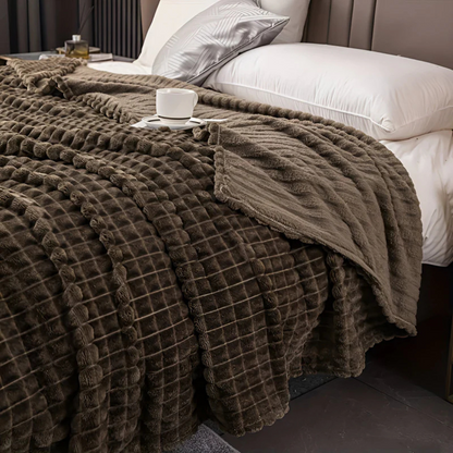 Cozy Plush Fleece Throw Blanket