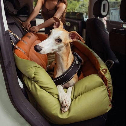 Premium Pet Car Bed & Back Seat Cover