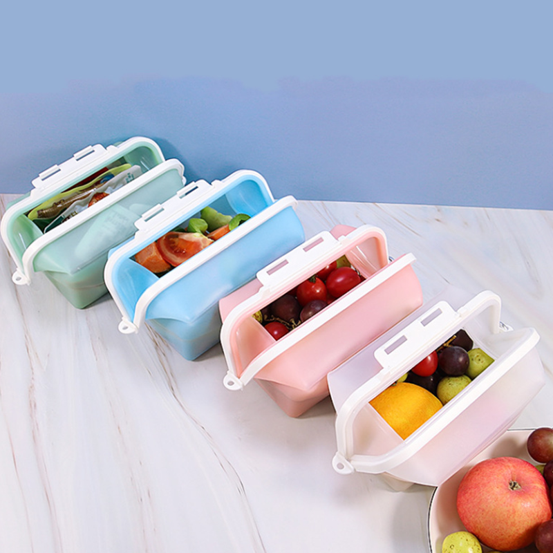 Space Saving Silicone Food Container Box