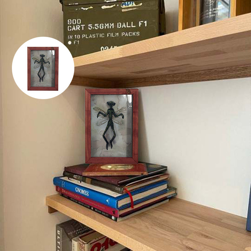 Unique Taxidermy Fairy Art Display - Yeezlab