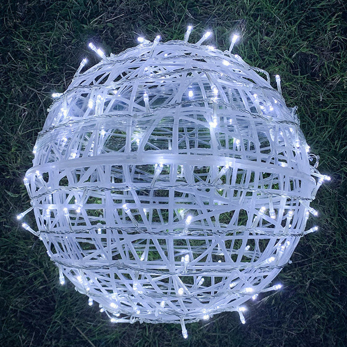 Colorful LED Solar Powered Garden Pendant Light