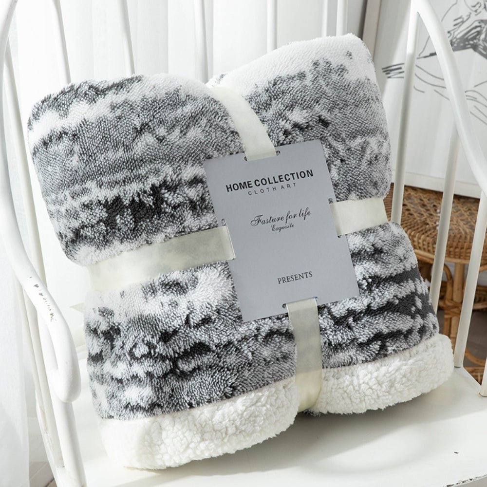 Plush Fleece Throw Blanket
