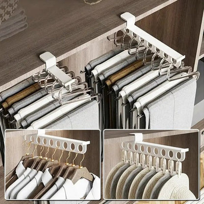 Space Saving Slide Out Closet Organizer