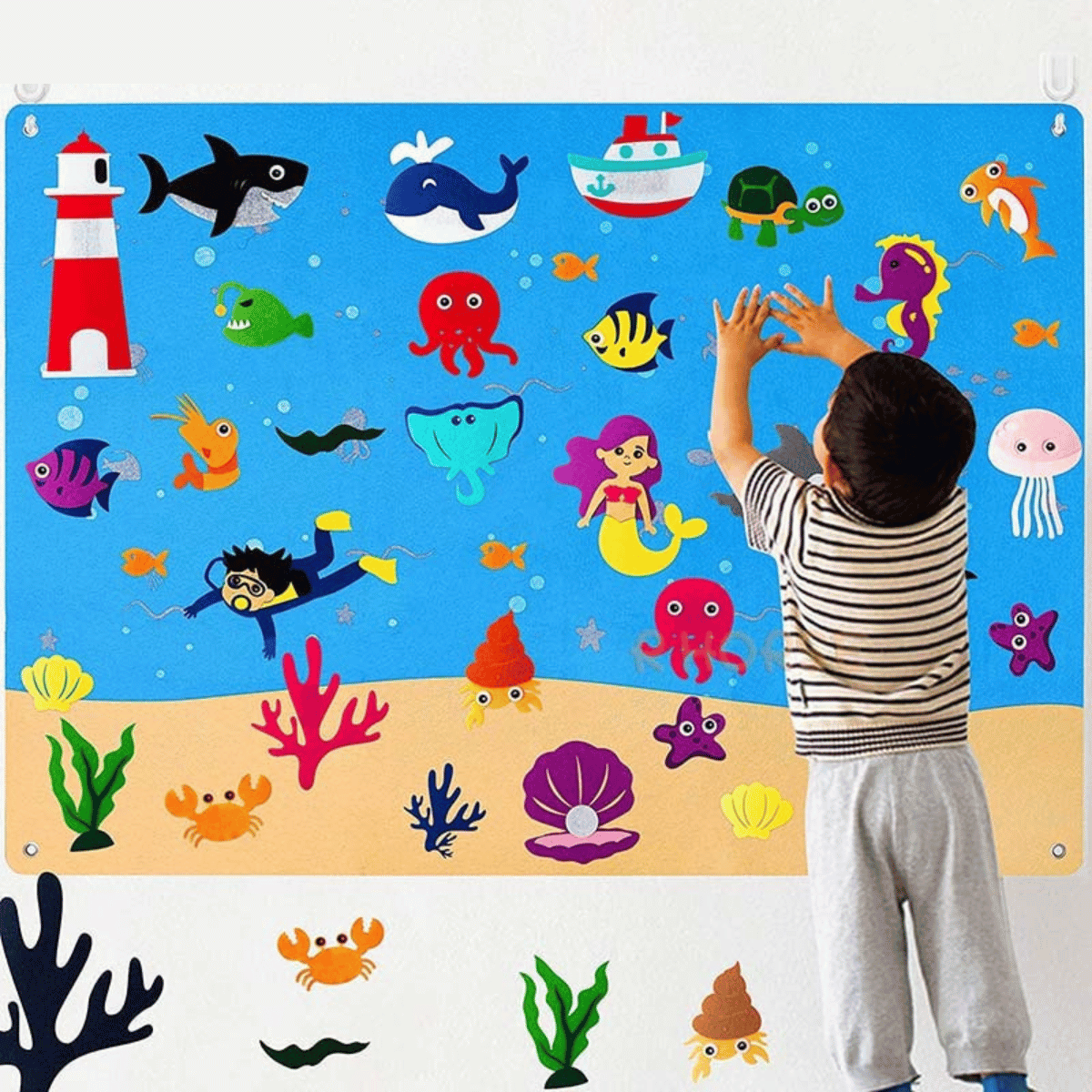 Fun Animal Learning Board for Kids