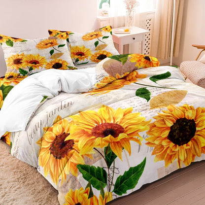 Comfortable Floral Bedding Set