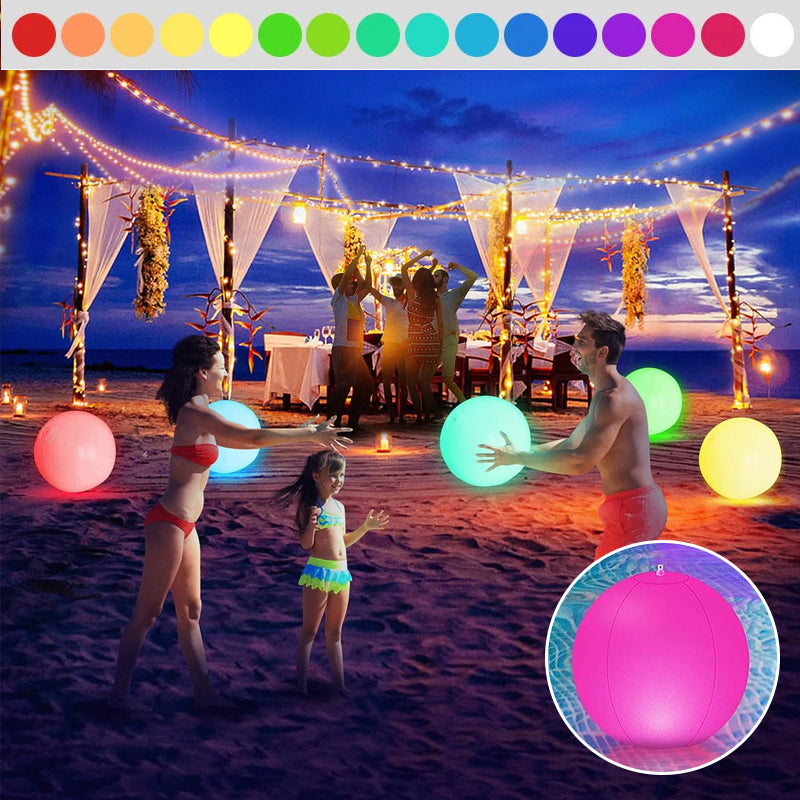 Colorful LED Water Globe Night Light