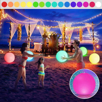 Colorful LED Water Globe Night Light