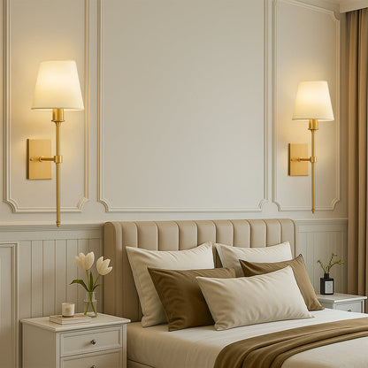 Modern 2-Pack Wall Light Fixtures for Bedroom or Bathroom