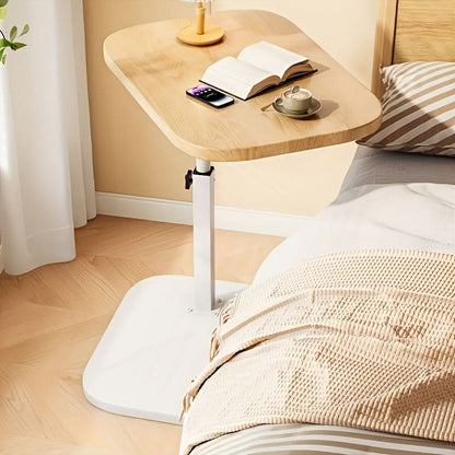 Space Saving End Table - Wooden Metal Frame for Sofa Bed