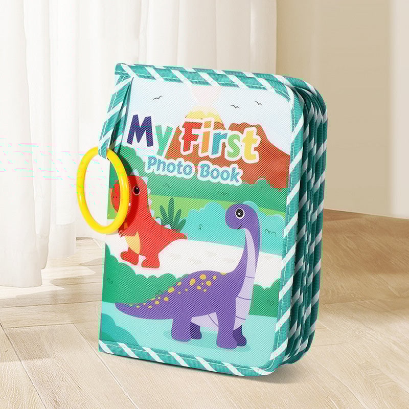 Baby First Photo Album with Shatterproof Mirror