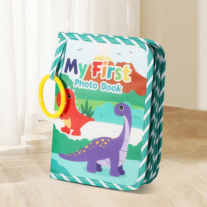 Baby First Photo Album with Shatterproof Mirror