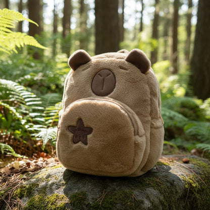 Adorable Plush Children's School Backpack