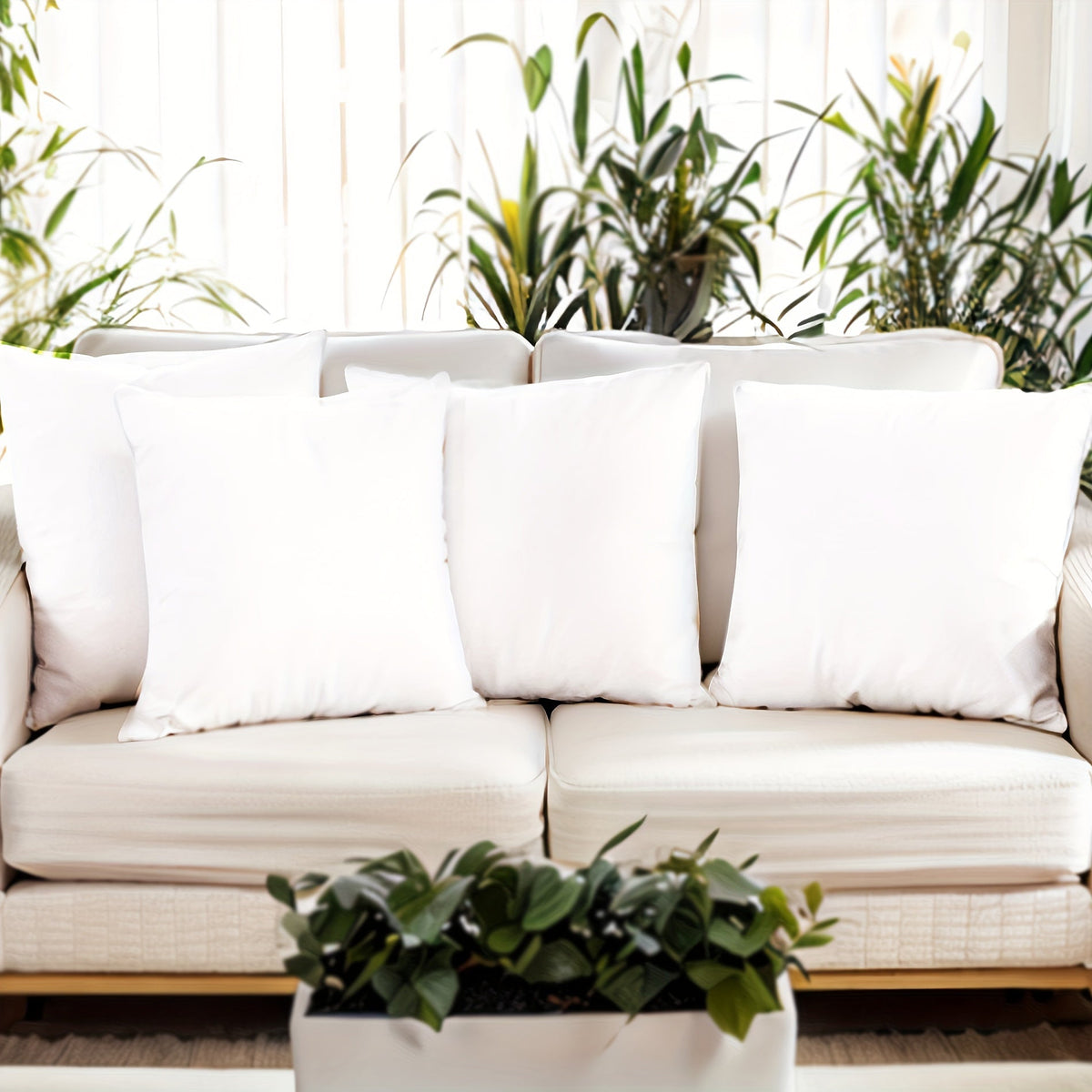 Soft Hypoallergenic Pillow Inserts Set of 4
